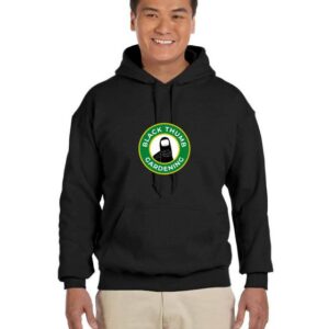 Black - Black Thumb Hoodie