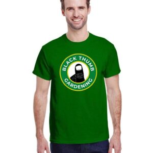 Green - Black Thumb Tshirt